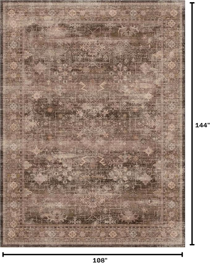 Brown 9x12 Living Room Rug - Image 2