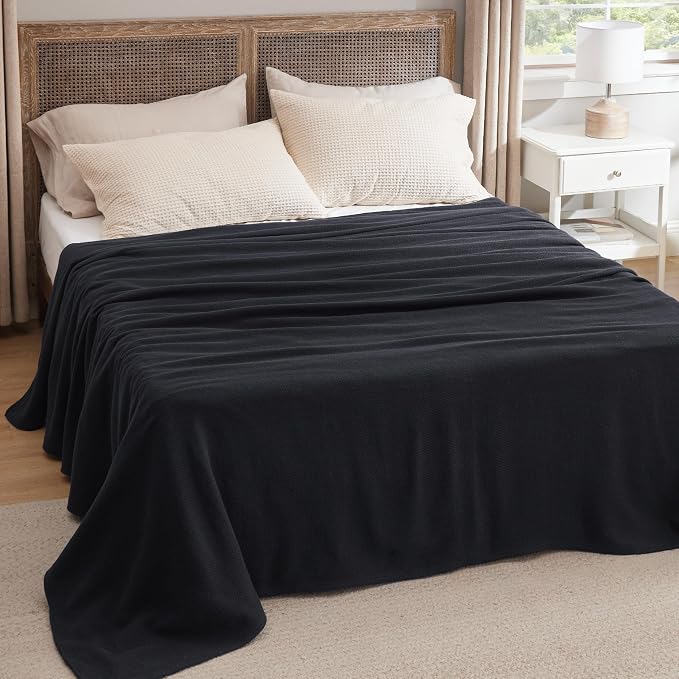 Bedsure GentleSoft 100% Cotton Large Blanket Oversized King - Image 5