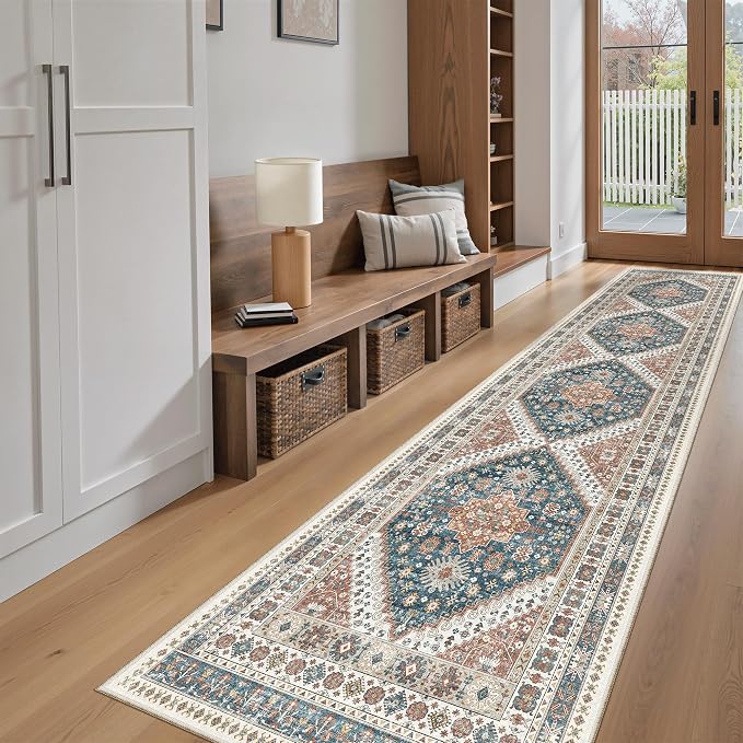 Madane Washable Runner Rugs 2x10 Long - Image 3