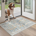 Madane Washable Area Rug 2x3 Small Entryway Rugs Non-Slip, Low Pile Floor Carpet by Madane