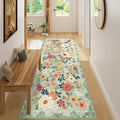 DUKINO 3x7 Kitchen Runner Rug, Washable Rug by DUKINO