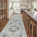 Madane Hallway Runner Rug 3x16 Washable Kitchen Runners Long, Soft Thin by Madane