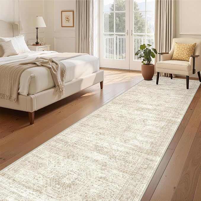 3x10 Runner Rug Non Slip, Washable Hallway Runner Rug, Laundry Room, Soft - Image 4