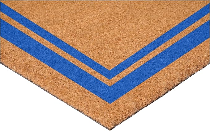 Calloway Mills 152972436C Blue Border 24" x 36" Monogram Doormat - Image 5