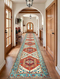 SERISSA 2'6"x18' Washable Non Slip Boho Runner Rug by SERISSAHomeDecorCollection