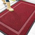 OLANLY Front Door Mat Outside 47x32, All-Season Heavy-Duty Rubber Doormat | by OLANLY