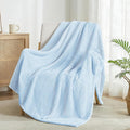 Exclusivo Mezcla Large Waffle Fleece Throw Blanket by ExclusivoMezcla
