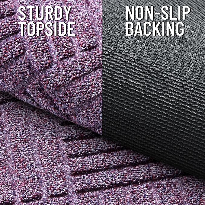 OLANLY Front Door Mat Outside Entrance 47x23, Waterproof Heavy-Duty Doormat | - Image 4