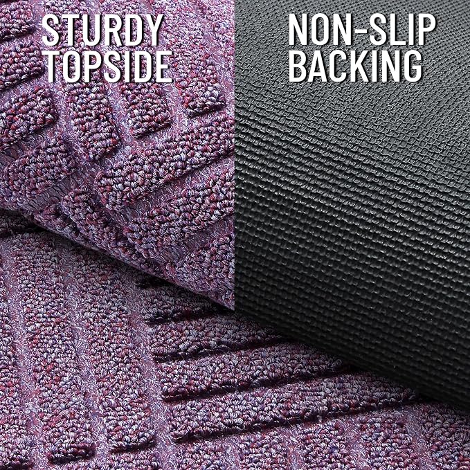 OLANLY Front Door Mat Outside Entrance 35x23, Waterproof Heavy-Duty Doormat | - Image 4