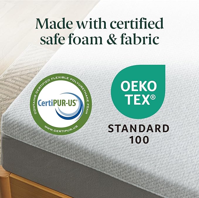 ZINUS 12 Inch Ultima Memory Foam Mattress [New Version], King, Fiberglass Free, Medium Firm Feel, Breathable Airflow Memory Foam, Certified Safe Foams & Fabric, Mattress in A Box