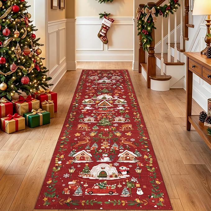 Christmas 2x8 Hallways Runner Rug - Image 9
