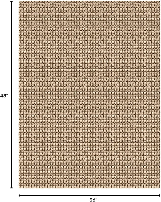 KOZYFLY Washable 3x4 Woven Entry Area Rug, Braided Throw Rugs - Image 2