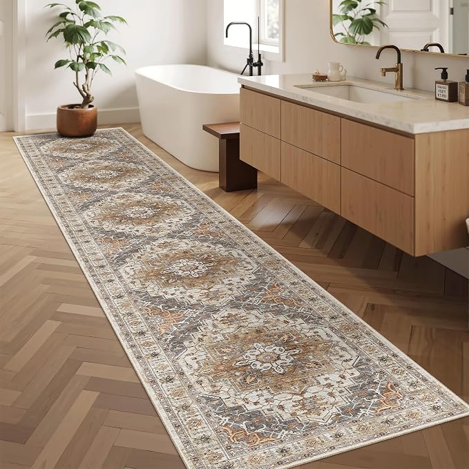 Madane Washable Runner Rugs 2x12 Long - Image 5