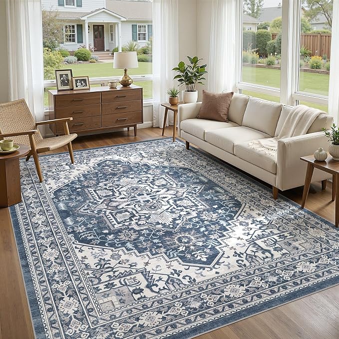 UERMEI 9x12 Area Rug for Living Room - Image 4