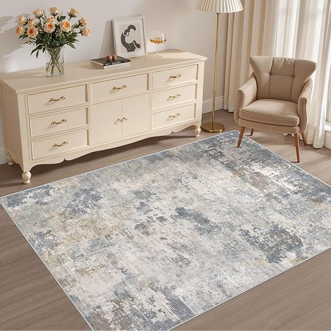 UERMEI 4x6 Area Rug Living Room Rugs - Image 2