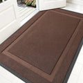 OLANLY Front Door Mat Outside 59x34, All-Season Heavy-Duty Rubber Doormat | by OLANLY
