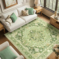 RELEANY Washable Area Rug, Square 6'x6', Water Repellent, Pet Friendly by RELEANY