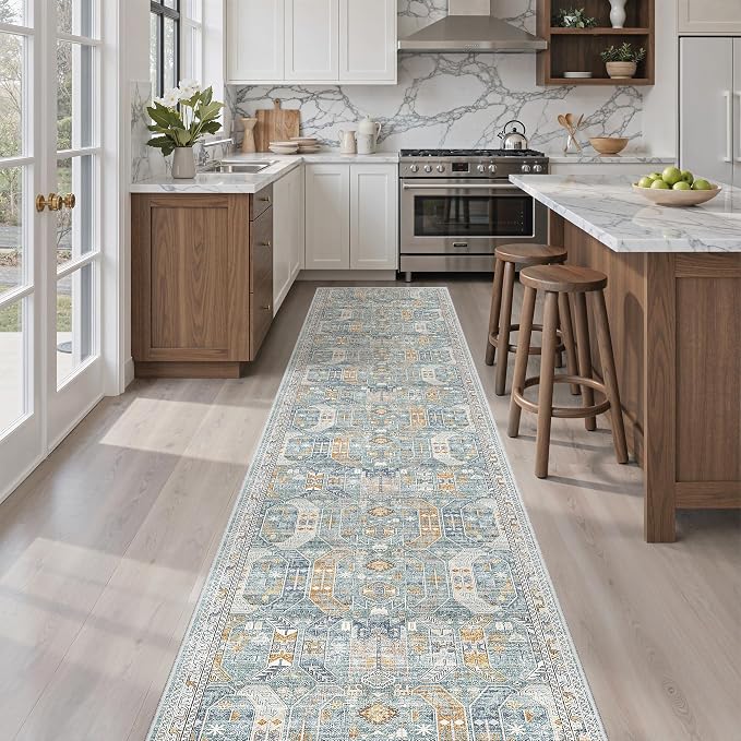 Madane Washable Runner Rugs 2x12 Long - Image 6