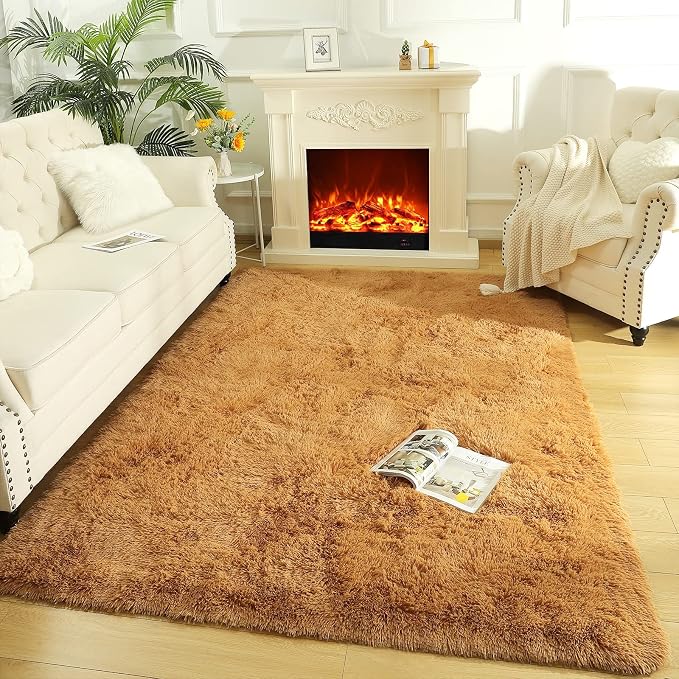 LOCHAS Area Rugs Fluffy Living Room Carpets - Image 7