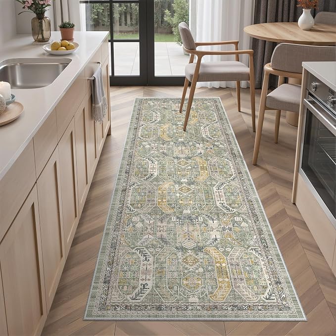 Madane Washable Runner Rug 2x6 Runners by Madane