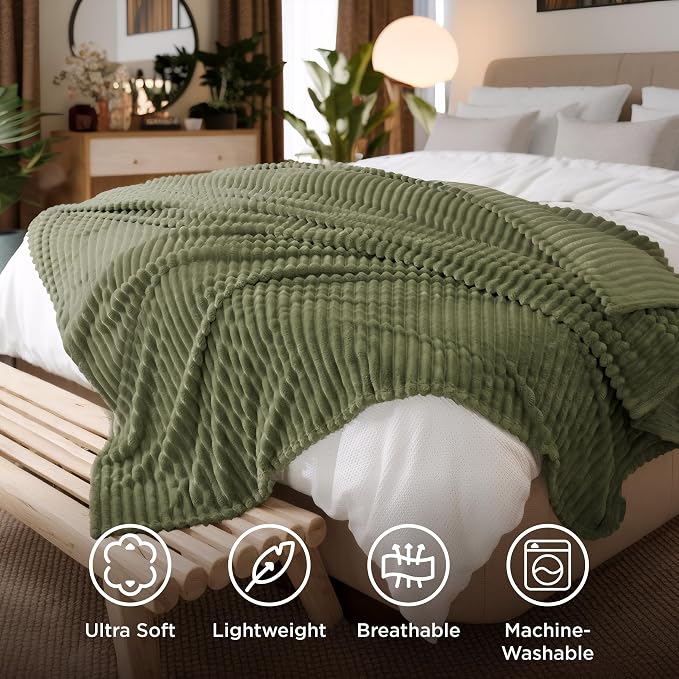 Bedsure Soft Cal King Size Blanket - Image 4
