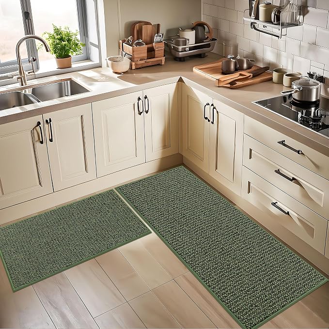 BEQHAUSE Kitchen Runner Rugs 24"x96", Kitchen Mats - Image 8
