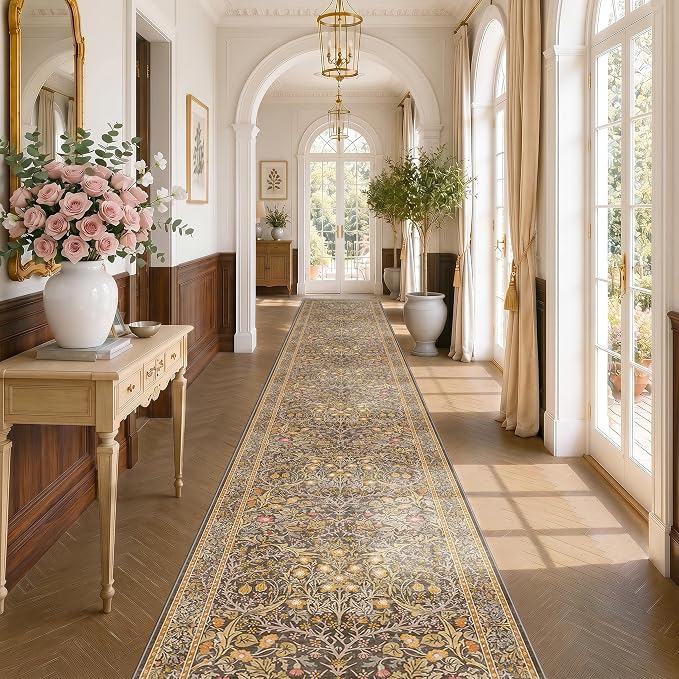 Washable 3x20 Extra Long Runner Rug by HazoHaus