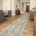 Washable Runner Rug 2.5x16, Non-Slip Long Kitchen Rugs, Soft Hallway Runner by Restydon