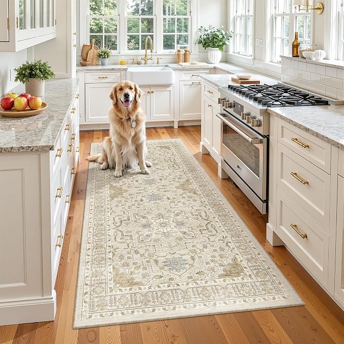 Madane Washable Runner Rug 3x6 Runners - Image 2