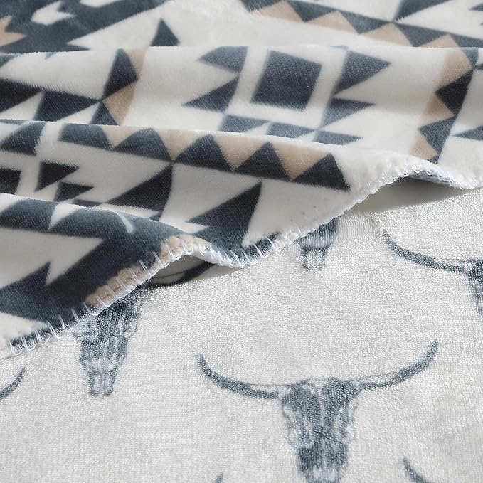 Wrangler - Blanket, Soft & Reversible Flannel Bedding - Image 4