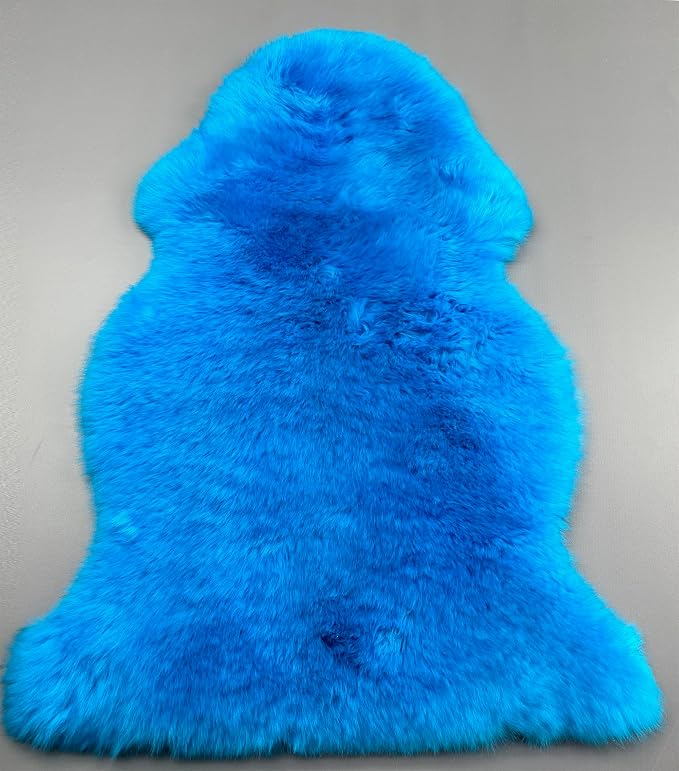 HUAHOO Premium Genuine Sheepskin Rug Camel Real Australia Sheepskin Natural - Image 2