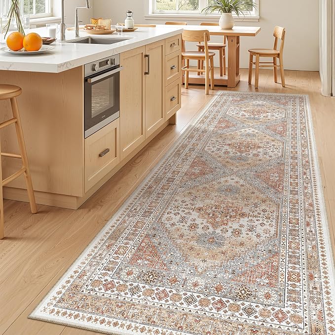 3x10 Runner Rug Non Slip, Washable Hallway Runner Rug, Laundry Room, Soft - Image 4