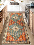 SERISSA 2x6 Washable Non Slip Boho Runner Rug by SERISSAHomeDecorCollection