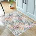Lahome Moroccan Trellis Entryway Rug, 2x3 Kitchen Rugs Non Slip Washable by Lahome