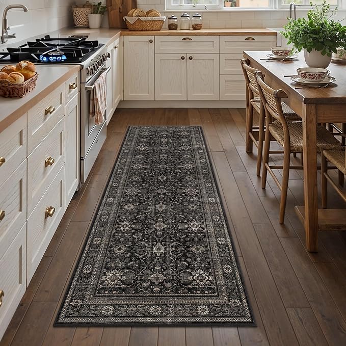 Schweek 2x6 Runner Rugs Washable Non Slip Rugs - Image 3