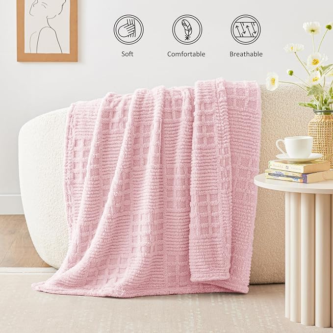EXQ Home Fleece Throw Blanket for Couch or Bed - Image 7