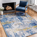 RELEANY Washable 3'x5' Abstract Area Rug by RELEANY