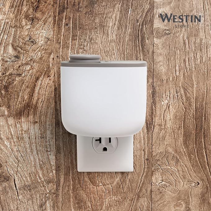 Westin Mini Home Diffuser Refill | Authentic White Tea Scent | Hotel Collection Refill Capsule | Up to 300 Hours | Notes of White Tea, Cedar, Vanilla | Waterless Fragrance for Plug-in Wall Diffusers