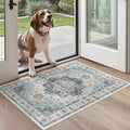 Madane Washable Area Rug 2x3 Small Entryway Rugs Non-Slip, Low Pile Floor Carpet by Madane