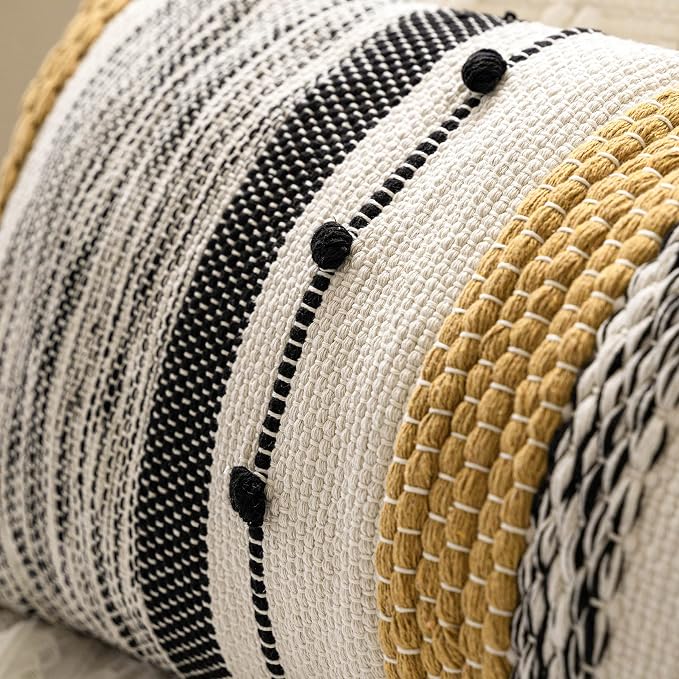 Decorative Lumbar Throw Pillow Cover 14x36 Boho Long Cushion - Image 6