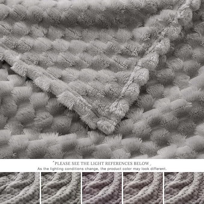 EXQ Home Fleece Throw Blanket for Couch or Bed - Image 6