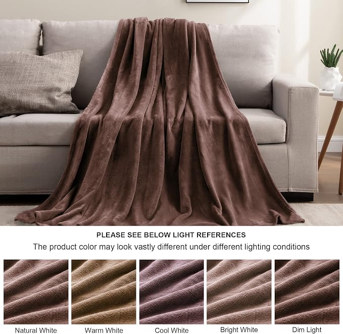 BEDELITE Fleece Blanket Soft Plush Throw - Image 5