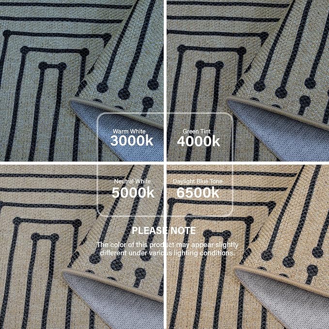 Lahome Easy Jute Washable Runner Rug, 2x8 Farmhouse Kitchen Runner Rug | Non - Image 6