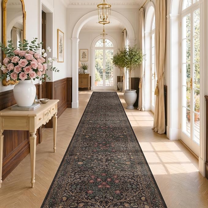 Washable 3x20 Extra Long Runner Rug by HazoHaus