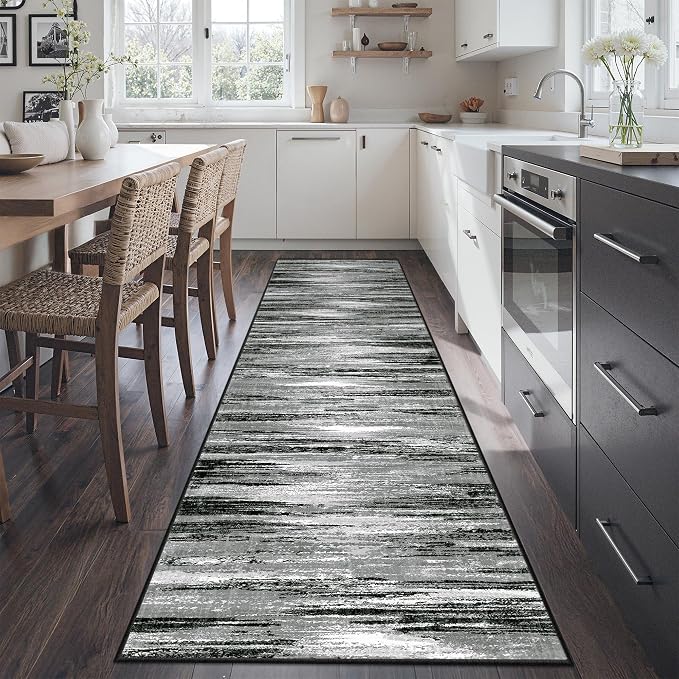 2x8 Runner Rug Non Slip, Washable Hallway Runner Rug, Nursery Room, Soft Runner - Image 3