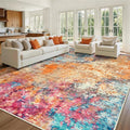 Aelenmu 10x14 Area Rugs for Living Room Washable Dining Room Colorful | Modern by Aelenmu