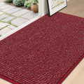 BEQHAUSE Dirt Trapper Door Mat 36" x 60", Non-Slip Washable Doormats, Low by BEQHAUSE