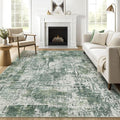 LOONGRUG 7x9 Area Rug Washable Large Neutral Modern Living Room Rugs | Abstract by LOONGRUG
