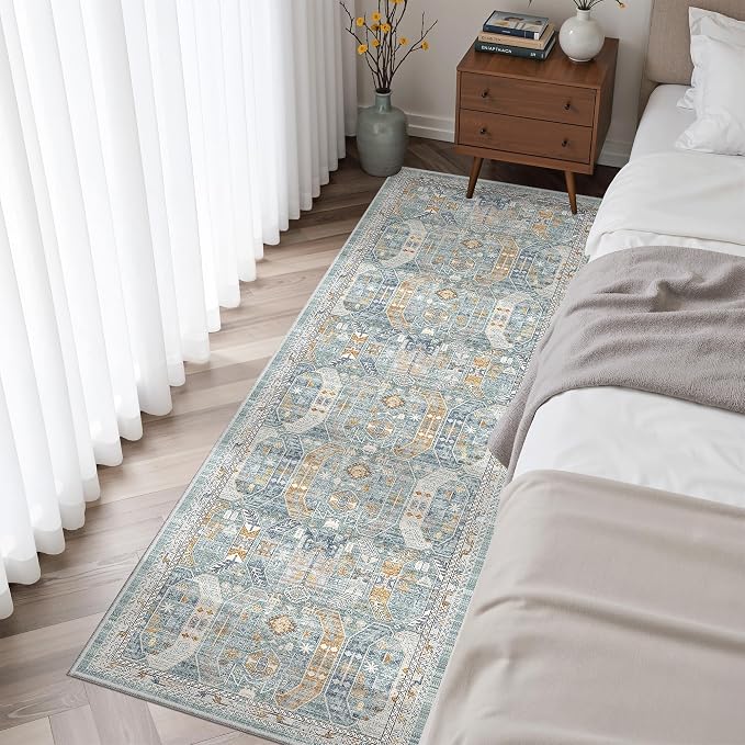 Madane Washable Runner Rug 2x6 Runners - Image 4