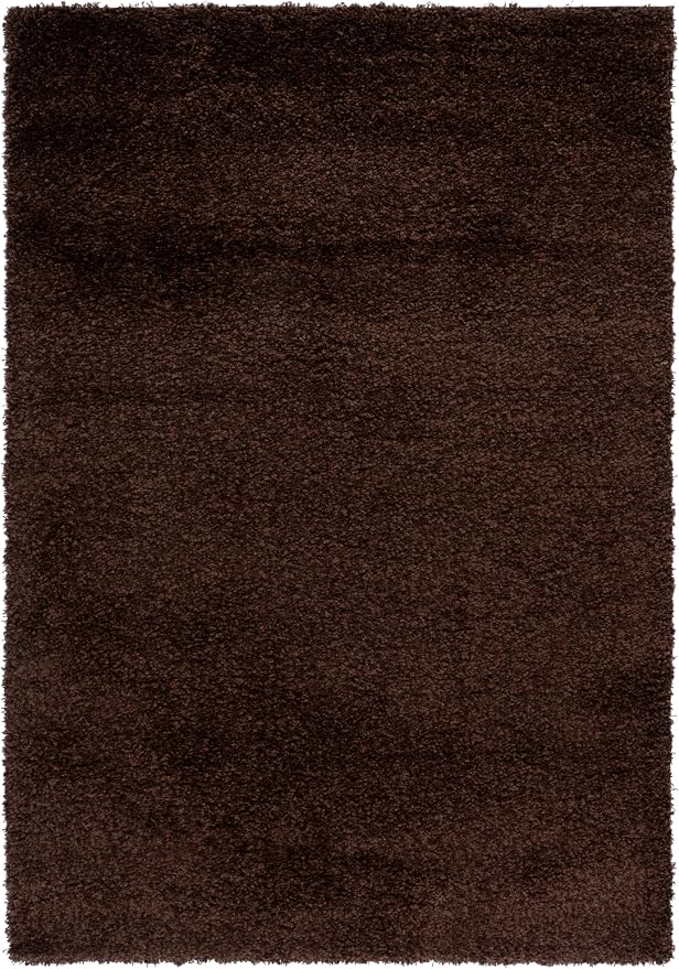 SAFAVIEH California Shag Rug 6x8, Plush Brown SG151-2727 - Image 6